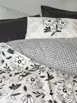 Комплект пододеяльников L'Essentiel Linge de Maison, черный