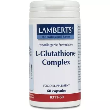 Комплекс глутатиона Lamb 60 капсул, Lamberts