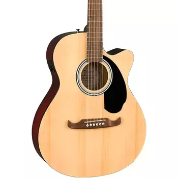 Концертная акусто-электрическая гитара Fender FA-135CE Natural