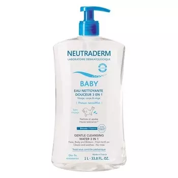 Кондиционер для белья Baby 3-в-1, 1 л, для нормальной кожи, Neutraderm