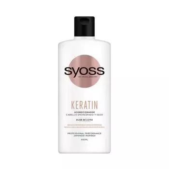 Кондиционер для волос Acondicionador Keratin Cabello Encrespado y Seco Syoss, 440 ml