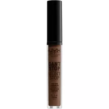 Консилер NYX Professional Makeup Can't Stop Won't Stop Contour Concealer, Nr. 24 Deep Espresso / 3,5 ml