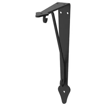 Консоль, антрацит, 18х24 см, KROKSHULT IKEA