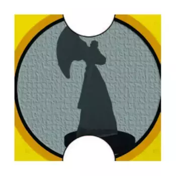 Конструкт — Топор (Синий Фонарь) R208.02, DC HeroClix - War of Light Organized Play - Singles