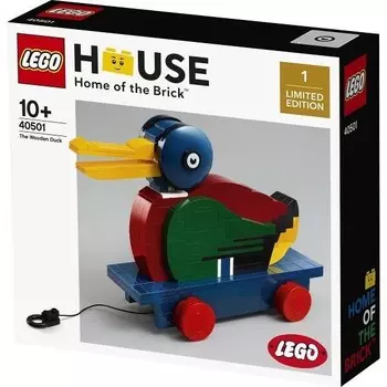 Конструктор деревянный Lego Утка