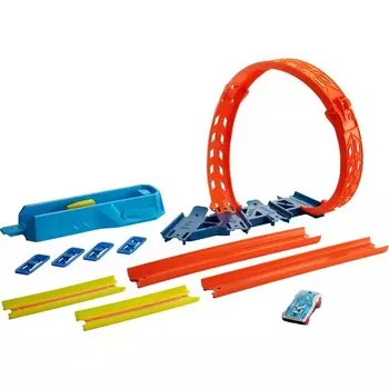 Конструктор детский пластиковый Hot Wheels Track builder