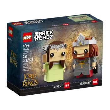 Конструктор Lego BrickHeadz Aragorn & Arwen 40632, 261 детали