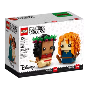 Конструктор Lego BrickHeadz Moana & Merida 40621, 410 деталей