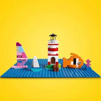 Конструктор LEGO Classic Blue Baseplate 11025 для детей LEGO