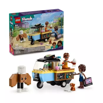 Конструктор Lego Friends Mobile Bakery Food Cart 42606, 125 деталей