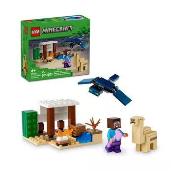 Конструктор Lego Minecraft Steve's Desert Expedition 21251, 75 деталей