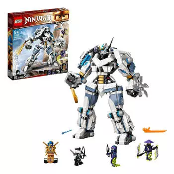 Конструктор LEGO Ninjago 71738 Битва с роботом Зейна