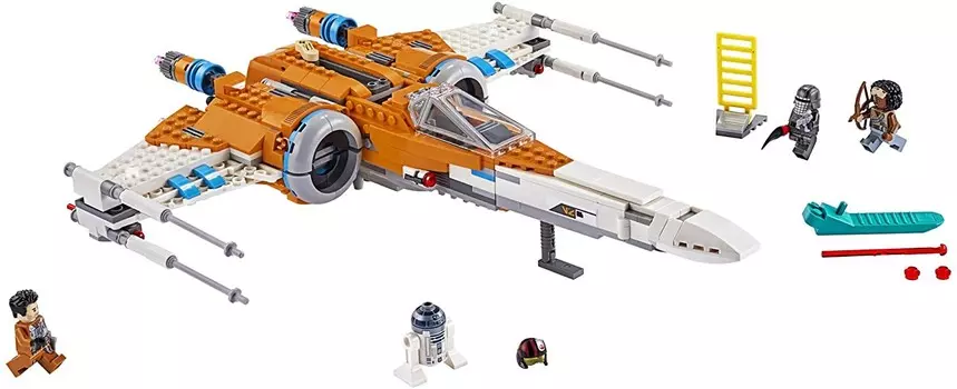 Конструктор Lego Poe Dameron’s X-wing Fighter, 8 см