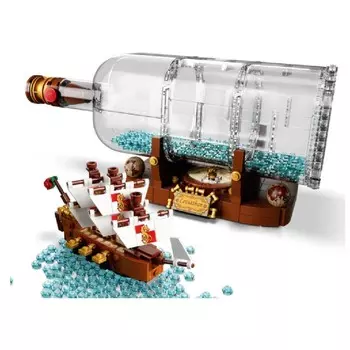 Конструктор Lego Ship in A Bottle, 8 см