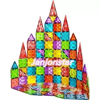 Конструктор магнитный Janjon Star, 50 деталей