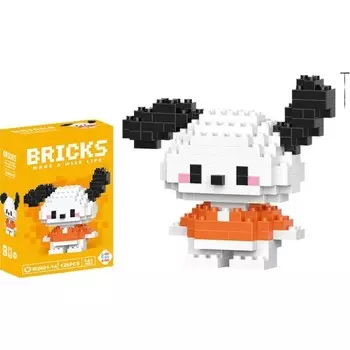 Конструктор пластиковый Baoshifuhaowu Pochacco