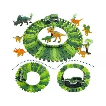 Конструктор пластиковый Carino Динозавр, 153 детали