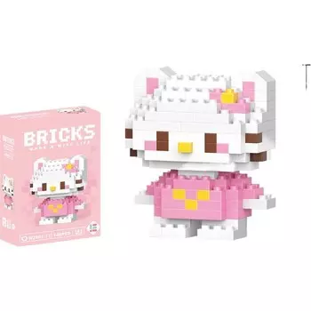 Конструктор пластиковый Charlotte Hello Kitty