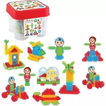 Конструктор пластиковый Fen Toys Блоки, 80 деталей