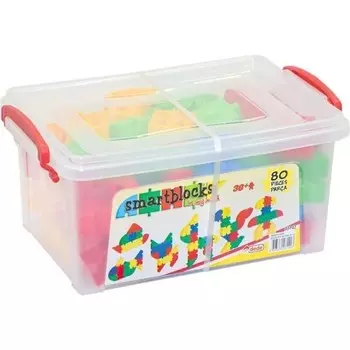 Конструктор пластиковый Fen Toys Dede Смарт блоки, 80 деталей