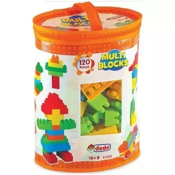 Конструктор пластиковый Fen Toys Мультиблоки, 120 деталей