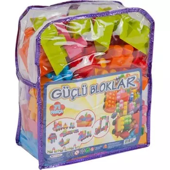 Конструктор пластиковый Guclu, 71 деталь