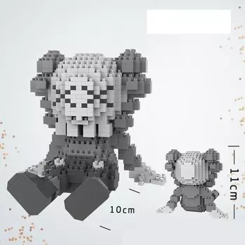 Конструктор пластиковый Gujing Chaowan Kaws