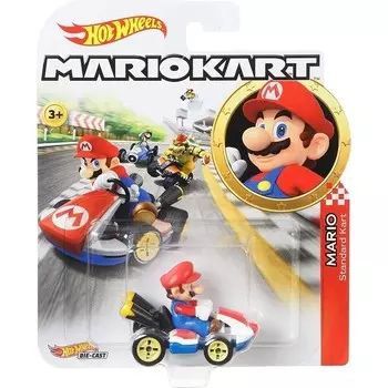 Конструктор пластиковый Hot Wheels Mario Kart