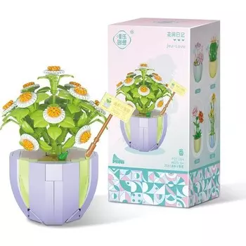 Конструктор пластиковый Jea Love Цветы, 284 гранулы