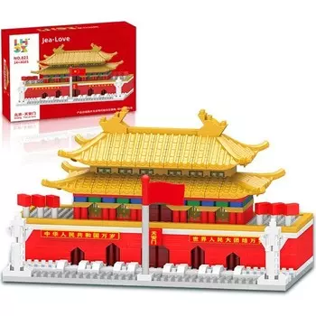 Конструктор пластиковый Jea Love Little Tiananmen, 720 деталей
