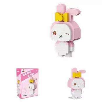 Конструктор пластиковый Jea Love Mini Little Melo Rabbit, 177 деталей