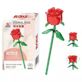Конструктор пластиковый Jea Love Роза