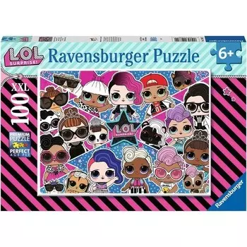 Конструктор пластиковый L.O.L Stars Ravensburger, 100 деталей