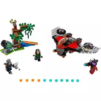 Конструктор пластиковый Lego Атака грабителей, 197 деталей