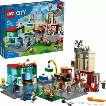 Конструктор пластиковый Lego City Центр города, 790 деталей