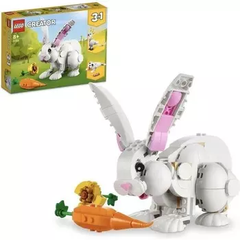 Конструктор пластиковый Lego Creator 3-в-1 Белый кролик
