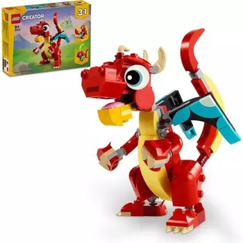 Конструктор пластиковый Lego Creator 3-в-1 Дракон, 149 деталей