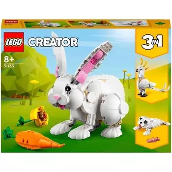 Конструктор пластиковый Lego Creator Белый кролик, 258 деталей