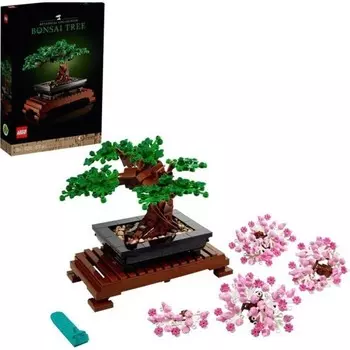 Конструктор пластиковый Lego Creator Бонсай, 878 деталей
