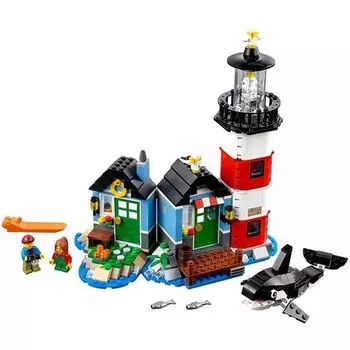 Конструктор пластиковый Lego creator Маяк, 528 деталей