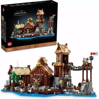 Конструктор пластиковый Lego Деревня викингов