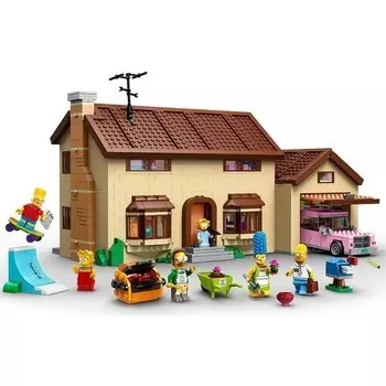 Конструктор пластиковый Lego Дом симпсонов