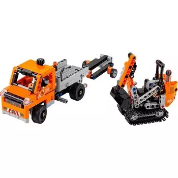 Конструктор пластиковый Lego Дорожная техника, 365 деталей