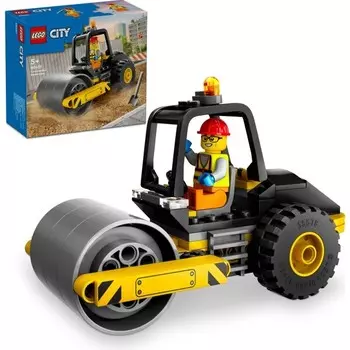 Конструктор пластиковый Lego Дорожный каток, 78 деталей