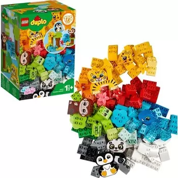 Конструктор пластиковый Lego Duplo Classic Животные, 175 деталей