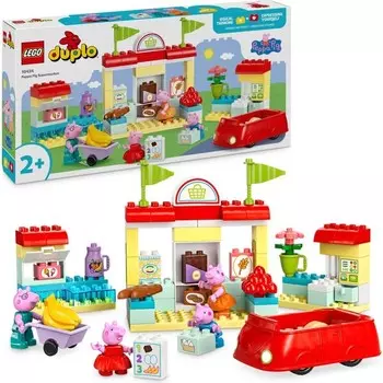 Конструктор пластиковый Lego Duplo с фигуркой Свинки Пеппы, 70 деталей