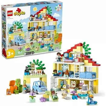 Конструктор пластиковый Lego Duplo Семейный дом, 218 деталей
