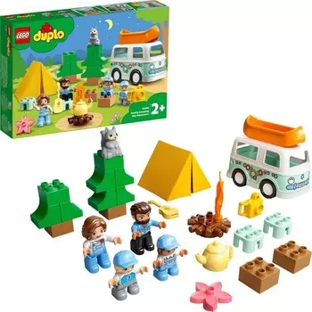 Конструктор пластиковый Lego Duplo Town Кемпинг, 30 деталей