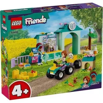 Конструктор пластиковый Lego Friends Клиника для животных, 161 деталь