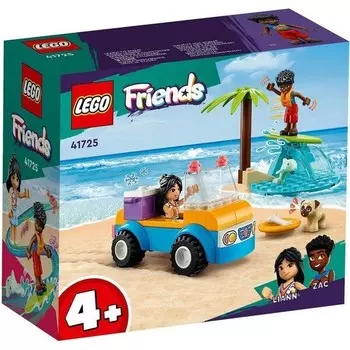 Конструктор пластиковый Lego Friends Пляжная машина, 61 деталь